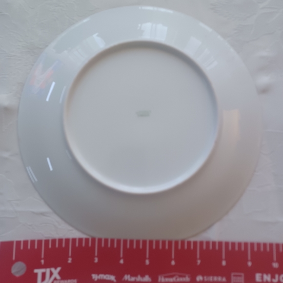 LIMOGES FRANCE 10"VINTAGE HAND PAINTED PLATE PEONIES - Picture 5 of 14